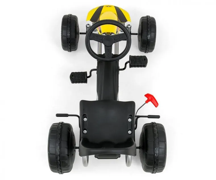 Milly Mally, Viper White, gokart na pedały, biały