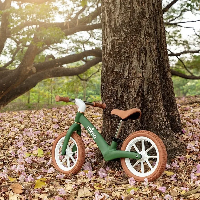 Mima, Zoom, rowerek biegowy, czarny-camel