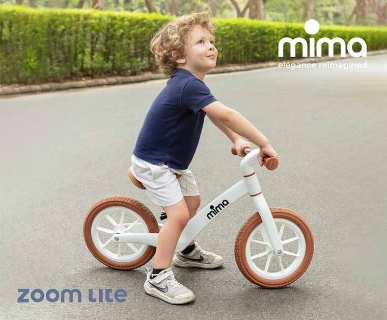 Mima, Zoom, rowerek biegowy, zielony-camel