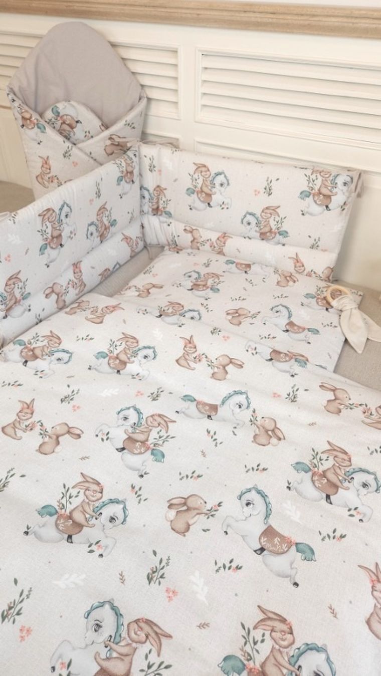 MimiNu, Karuzela, prześcieradło, 120-60 cm