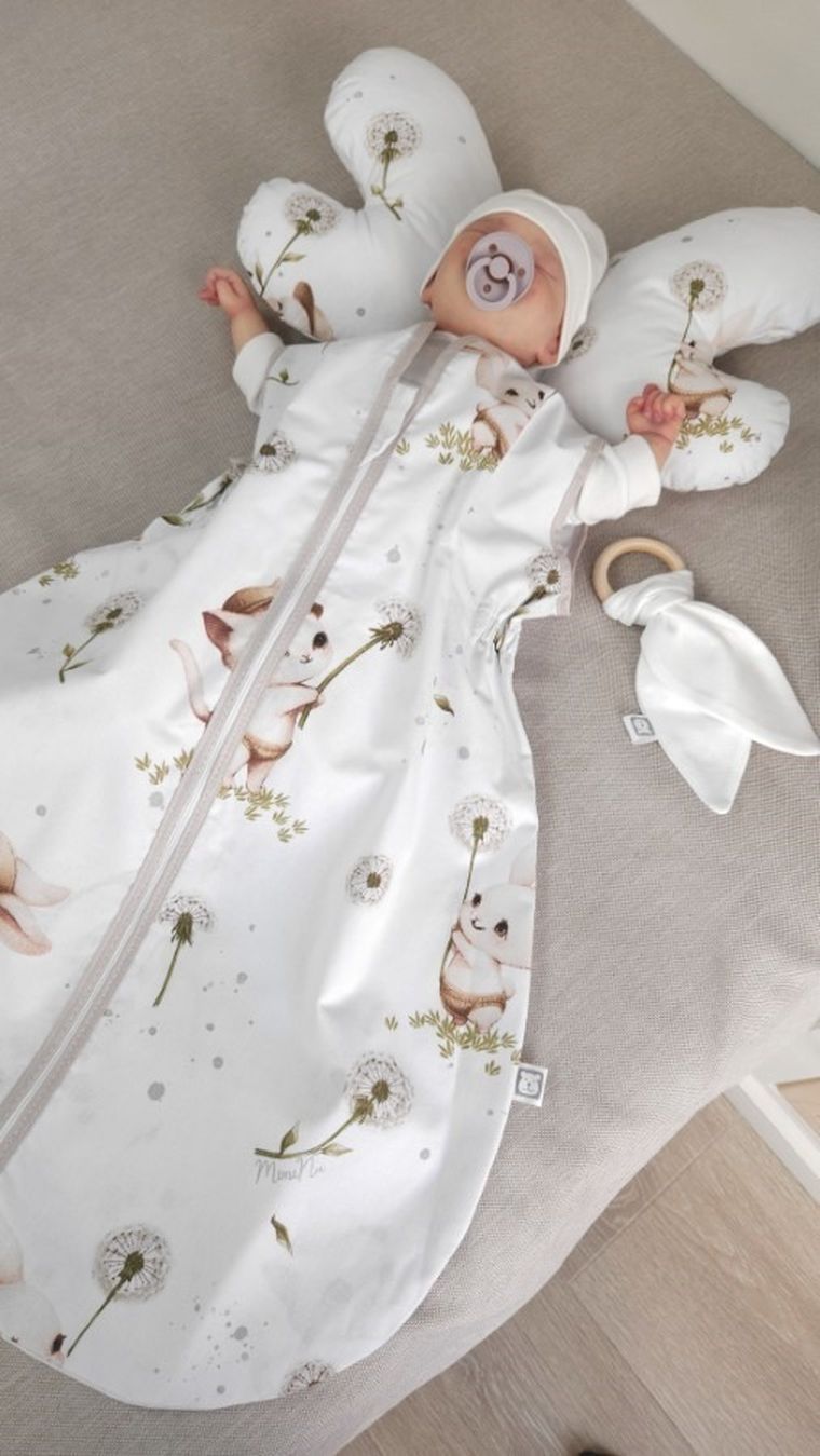 MimiNu, Kotki, gryzak bawełniany, 16-12 cm