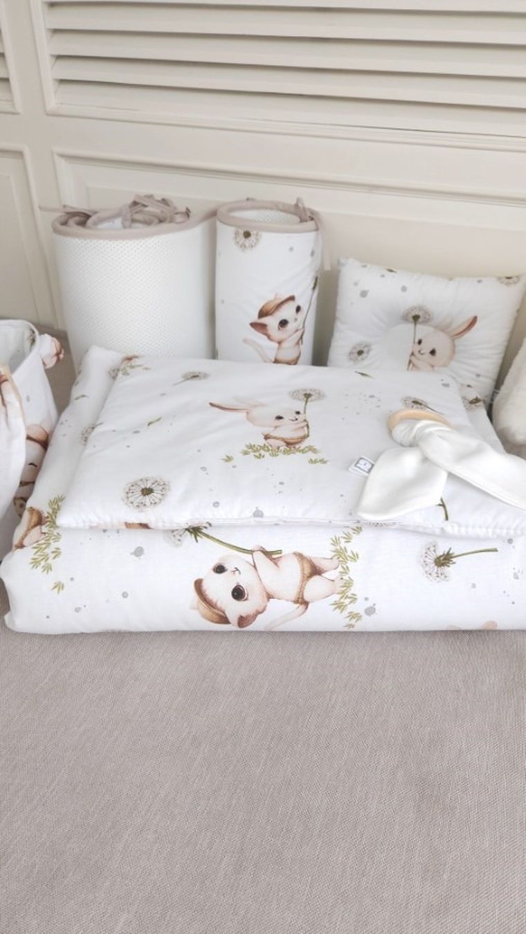 MimiNu, Kotki, poduszka z poszewką, 40-60 cm