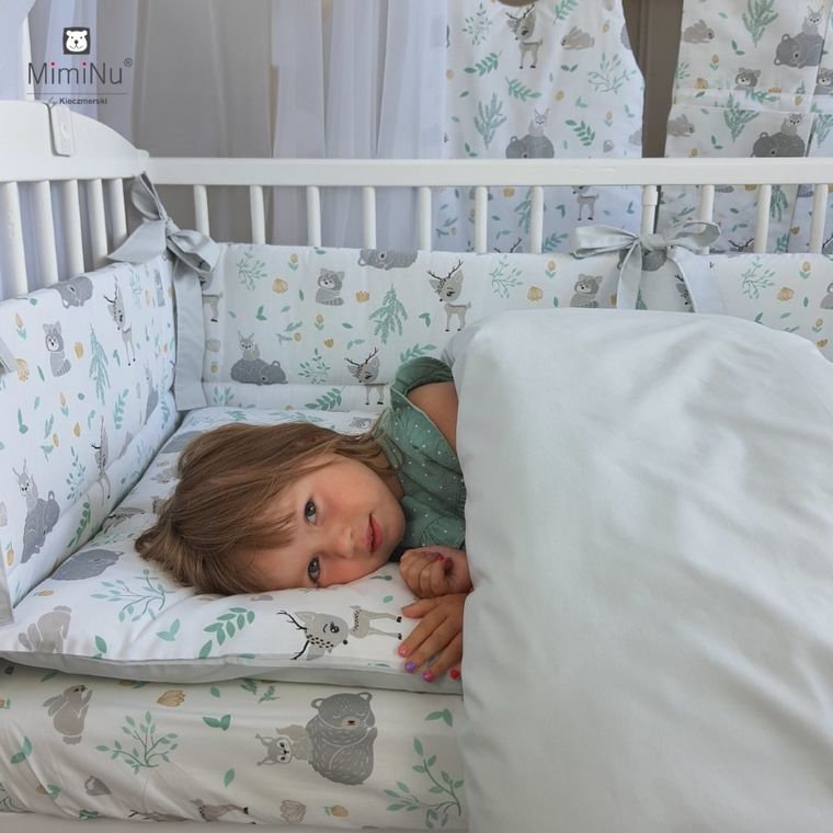 MimiNu, Leśni Przyjaciele, 2-częściowy komplet pościeli, 90-120 cm
