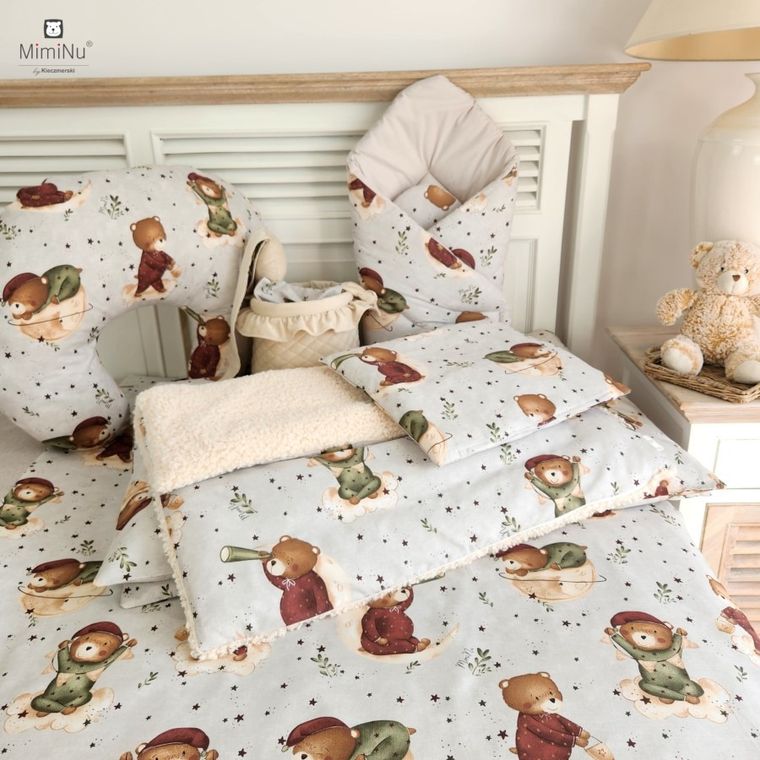 MimiNu, Miś na Księżycu, prześcieradło, 35-80 cm