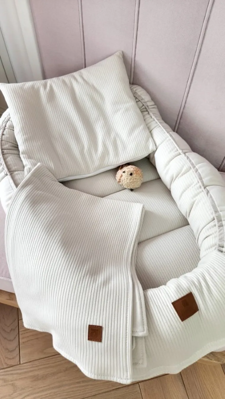 MimiNu, Soft, kokon niemowlęcy, beż, 0-12 m