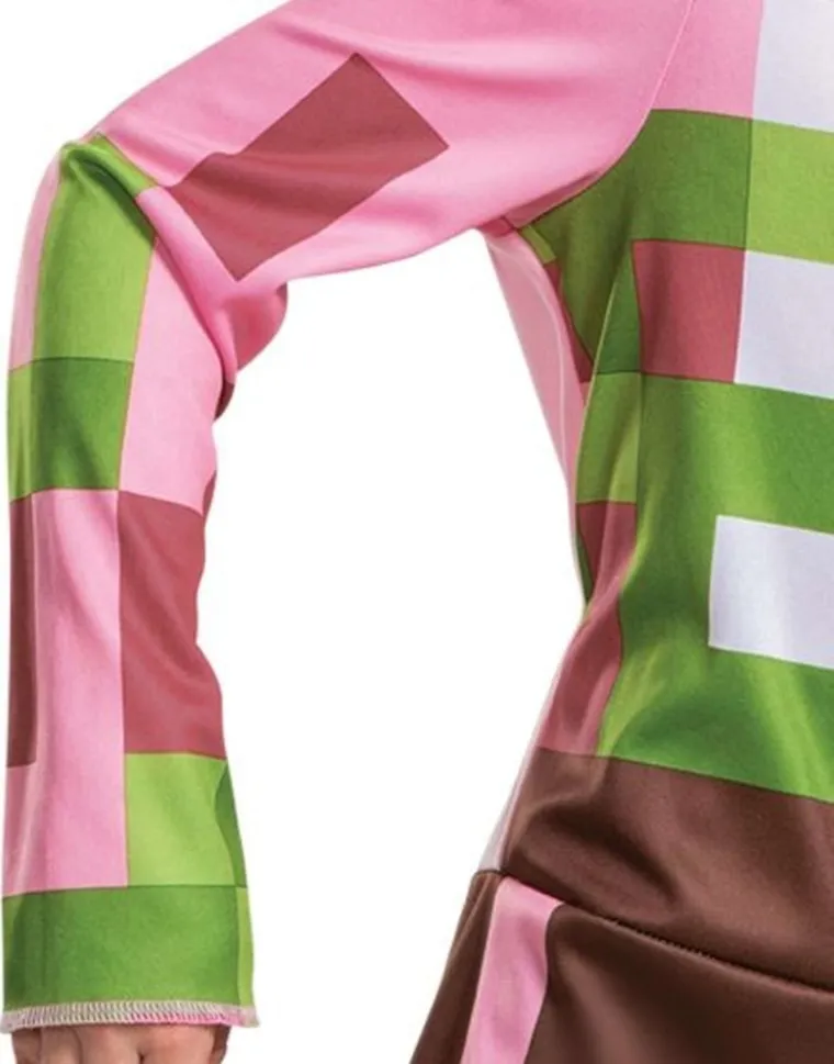 Minecraft, Halloween, strój karnawałowy, Zombie Pigman, 109-126 cm, 4-6 lat