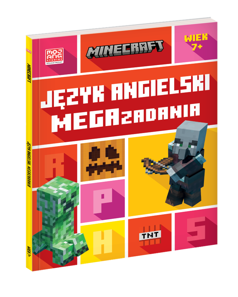 Minecraft. Język angielski. Megazadania 7+