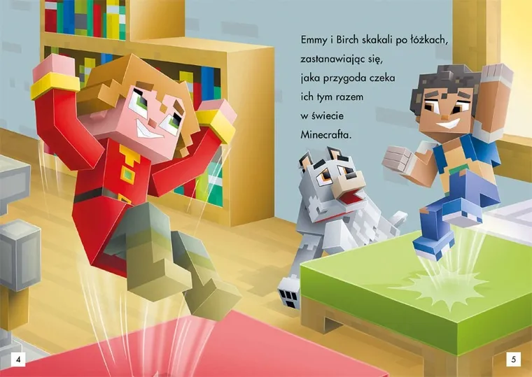 Minecraft. Podniebna przygoda. Tryb czytania.
