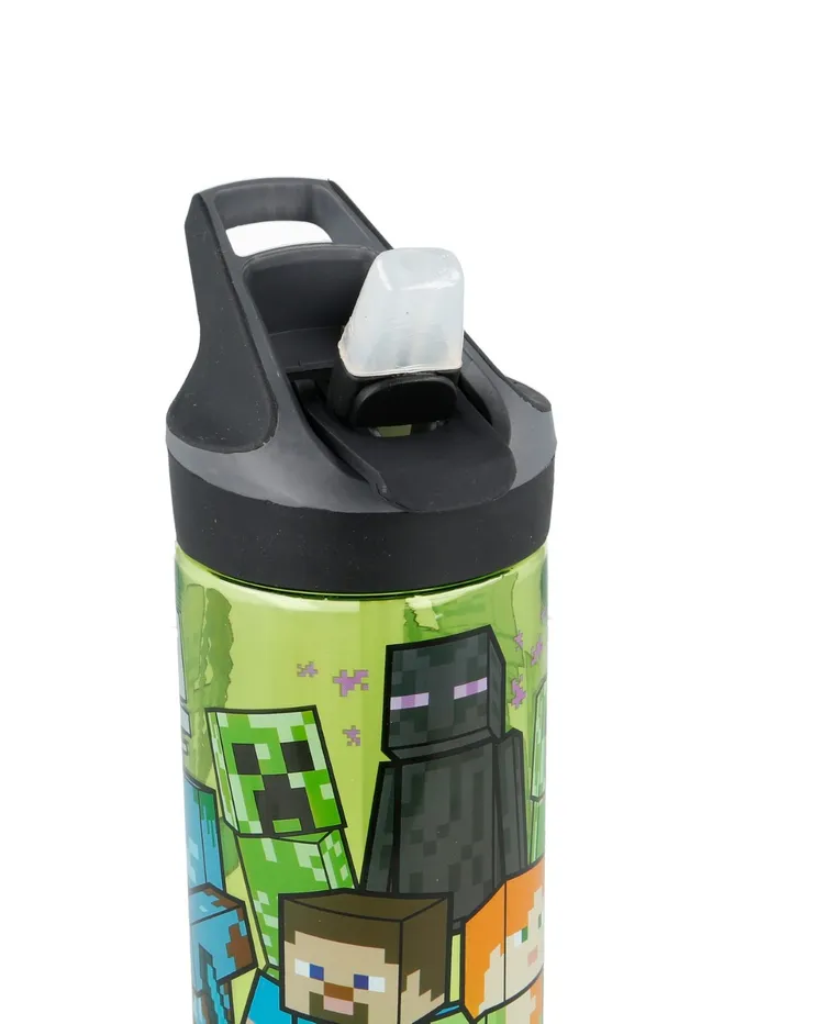 Minecraft, Prem, butelka plastikowa z ustnikiem, ecozen, 620 ml
