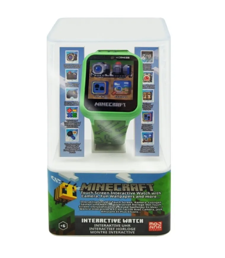 Minecraft, smartwatch, 10 funkcji