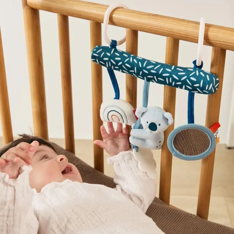 Miniland, Baby Koala, zawieszka sensoryczna do wózka i fotelika