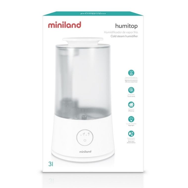 Miniland, intuicyjny nawilżacz ultradźwiękowy