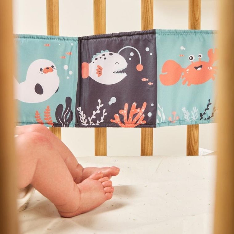 Miniland, miękka książeczka kontrastowa, morze