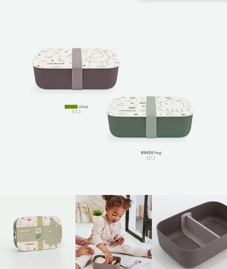 Miniland, Ptaszek, ECO-friendly, pojemnik śniadaniowy