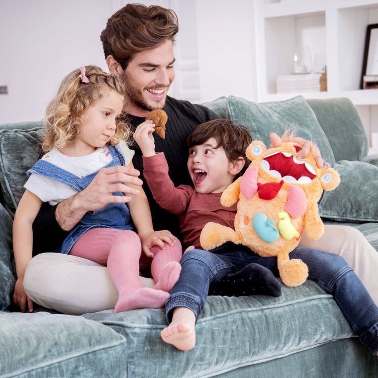 Miniland, Stworek z niesamowitym wnętrzem, zabawka edukacyjna