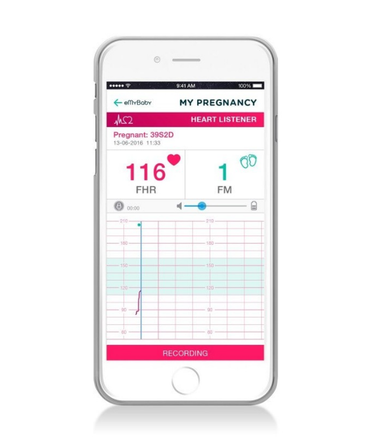 Miniland, SweetBeat, detektor tętna płodu