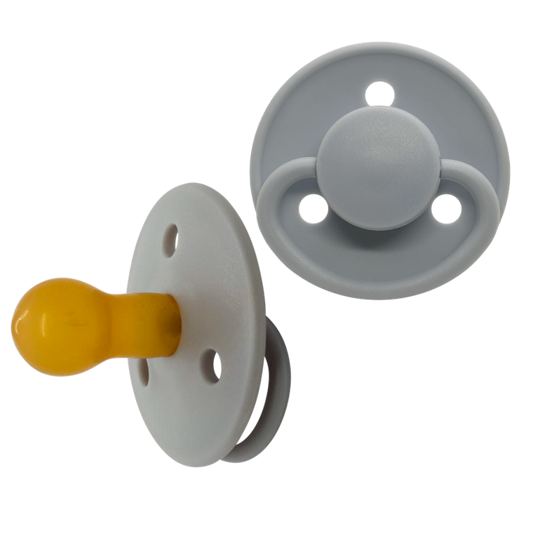 Mininor, smoczek lateksowy, Grey Seal, 0m+, 2 szt.