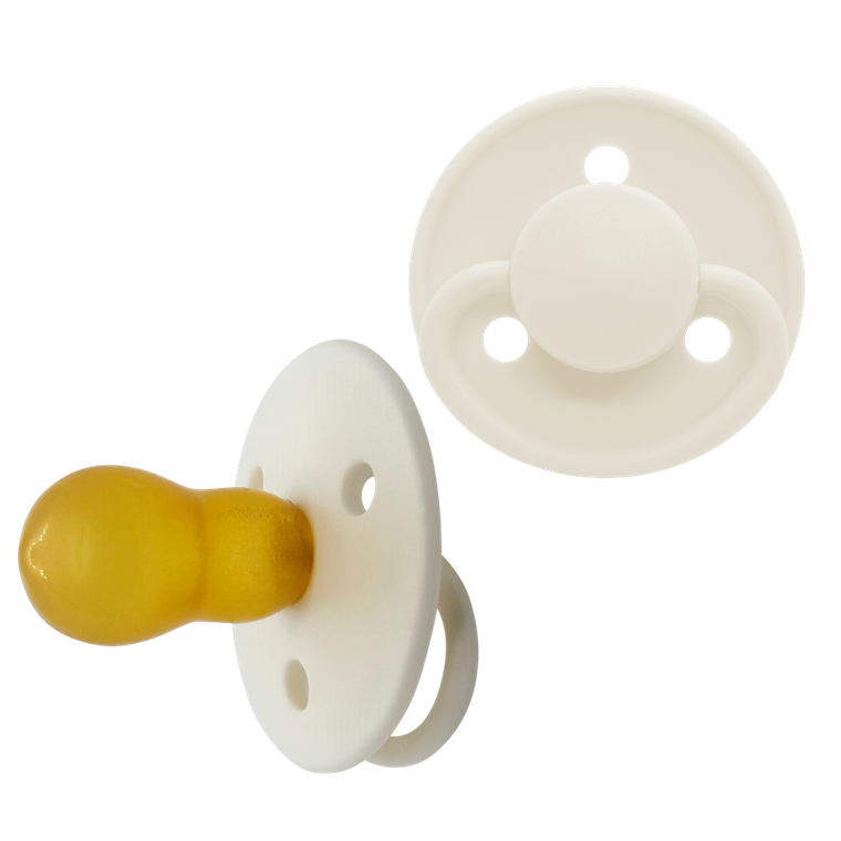 Mininor, smoczek lateksowy, Snowberry, 6m+, 2 szt.