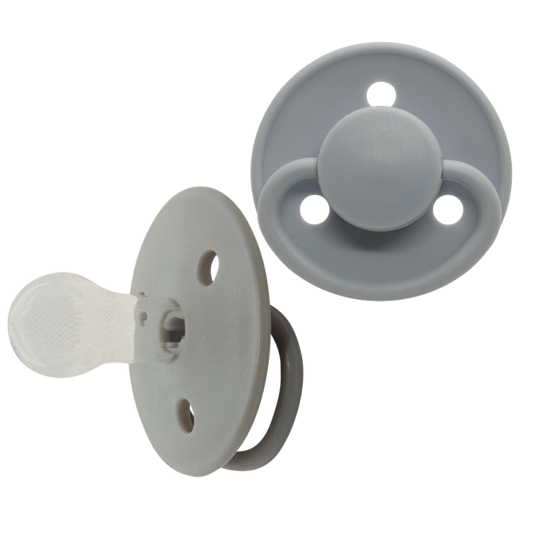 Mininor, smoczek silikonowy, Grey Seal, 6m+, 2 szt.