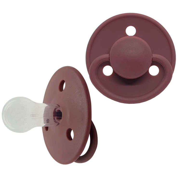 Mininor, smoczek silikonowy, Heath Flower, 6m+, 2 szt.