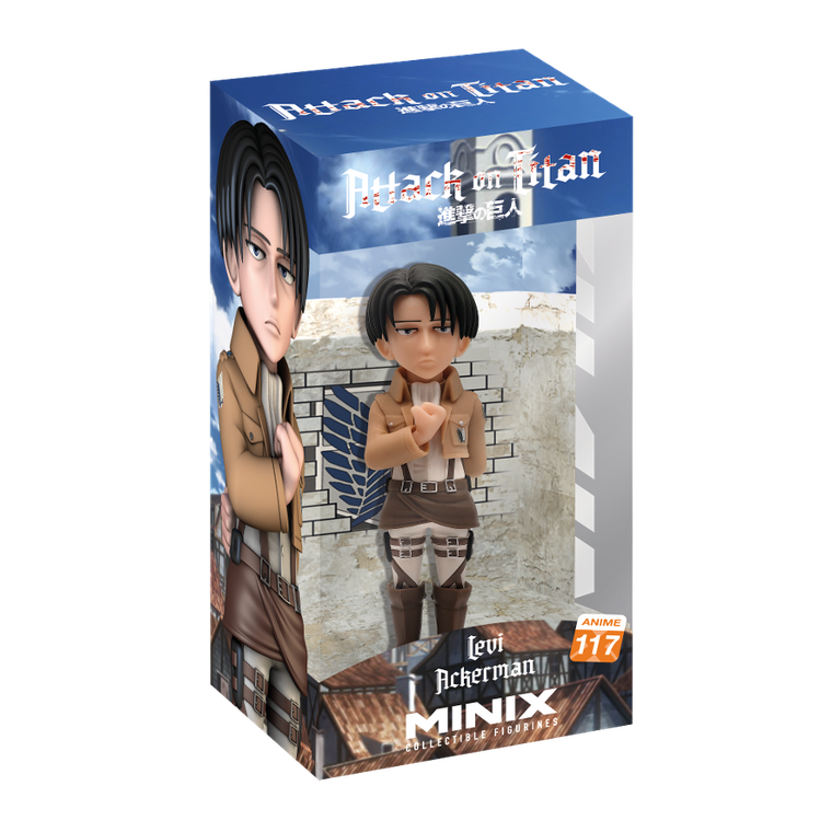 Minix, Attack On Titan, Levi Ackerman, figurka kolekcjonerska