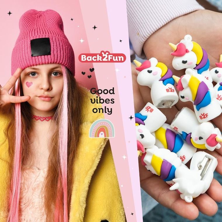 Miquelrius, Jednorożec, temperówka silikonowa, 1 szt.