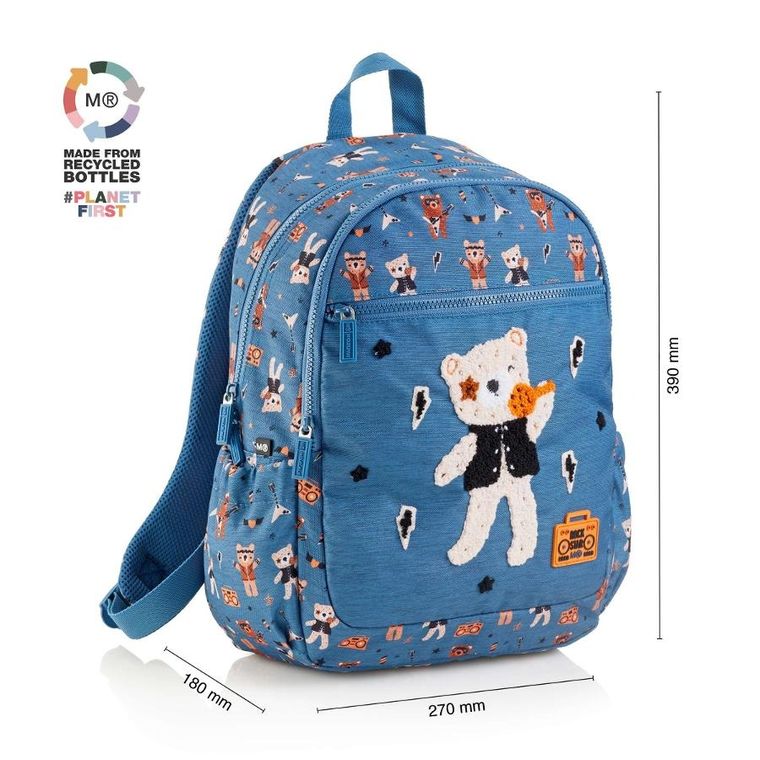 Miquelrius, Lizbona, Rock Star, plecak trzykomorowy, 14l