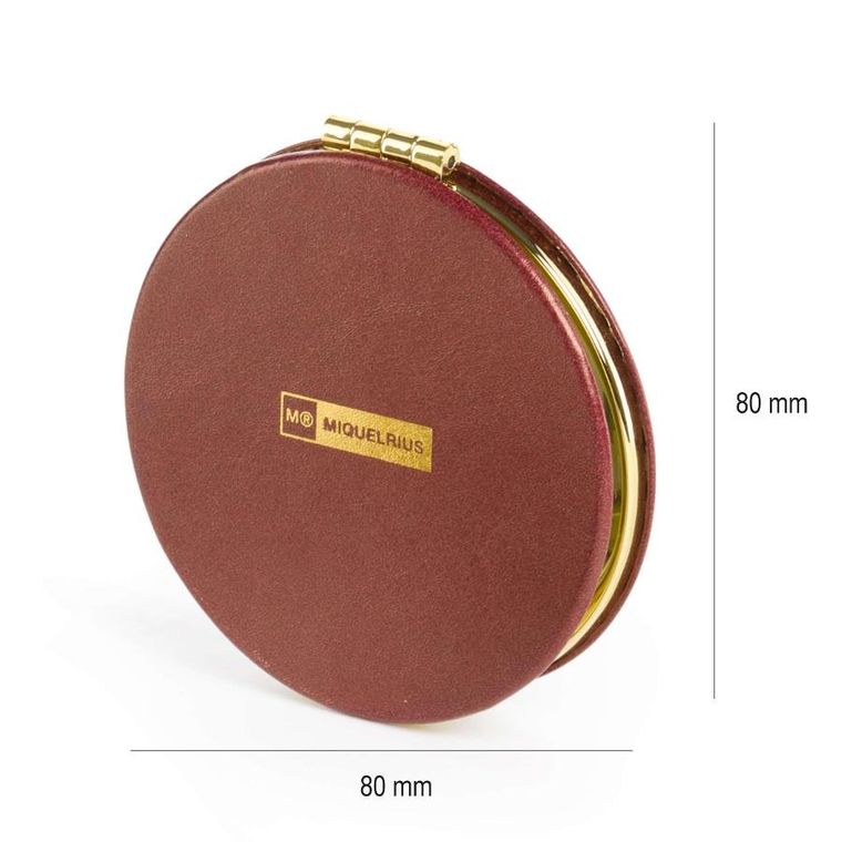 Miquelrius, lusterko kieszonkowe, dwustronne, Red