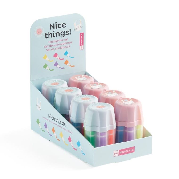 Miquelrius, zakreślacze, słońce, 6 szt.