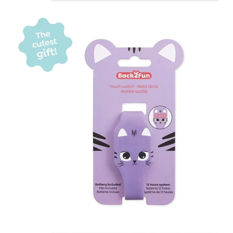 Miquelrius, zegarek cyfrowy, kot