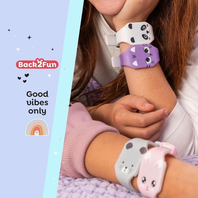 Miquelrius, zegarek cyfrowy, panda