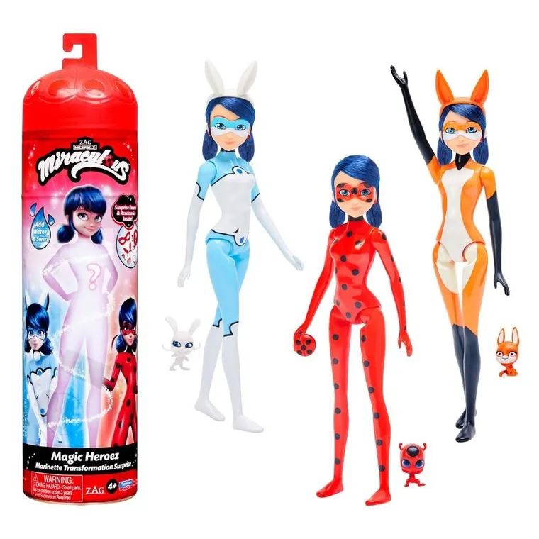 Miraculous: Biedronka i Czarny Kot, Time to transform marinette, lalka