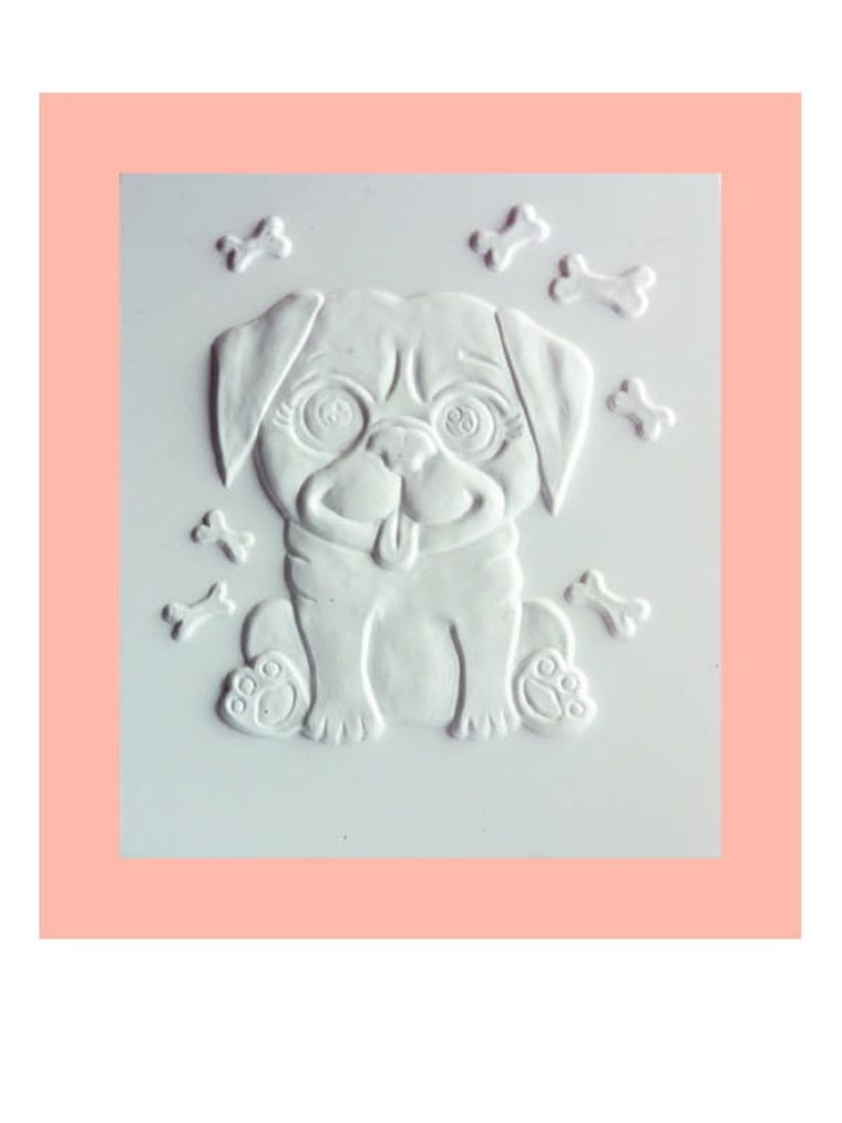 Mirage Hobby, Wypukła Malowanka, zestaw kreatywny do malowania, Zwierzątka