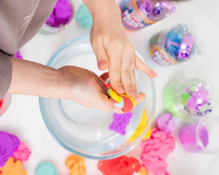 Misiolilna, masa plastyczna, różowa, 60g + 1 foremka