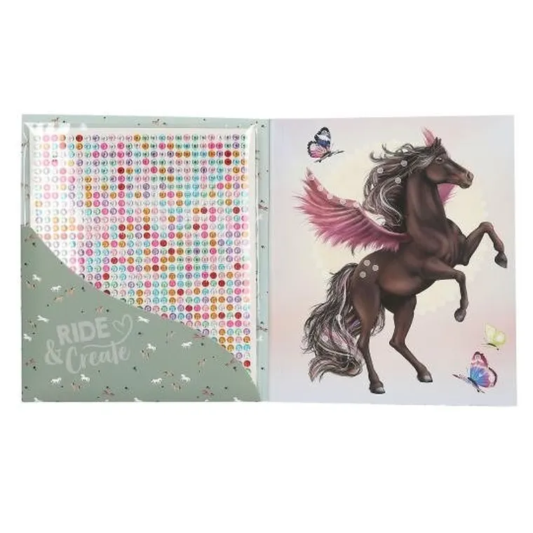 Miss Melody, Diamond Picture, diamentowa wyklejanka, zestaw kreatywny