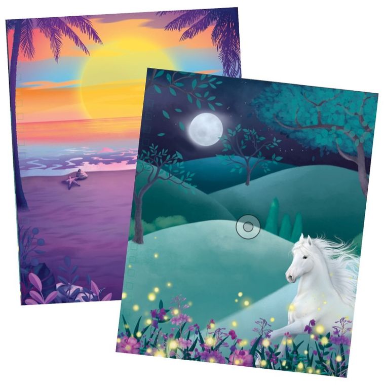 Miss Melody, Stick & Shine, kolorowanka