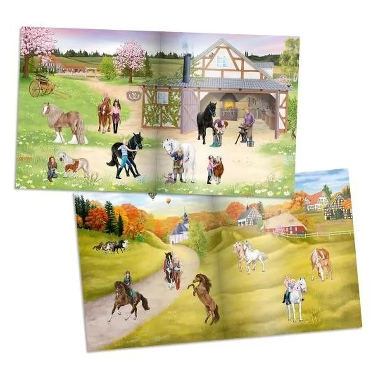 Miss Melody, zestaw keatywny z naklejkami