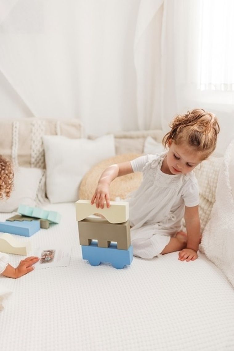 Moes, klocki piankowe, sky, 11 elementów