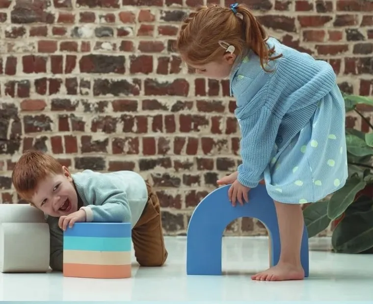 Moes, Tęcza, zabawka ruchowa, piankowa, 2 elementy