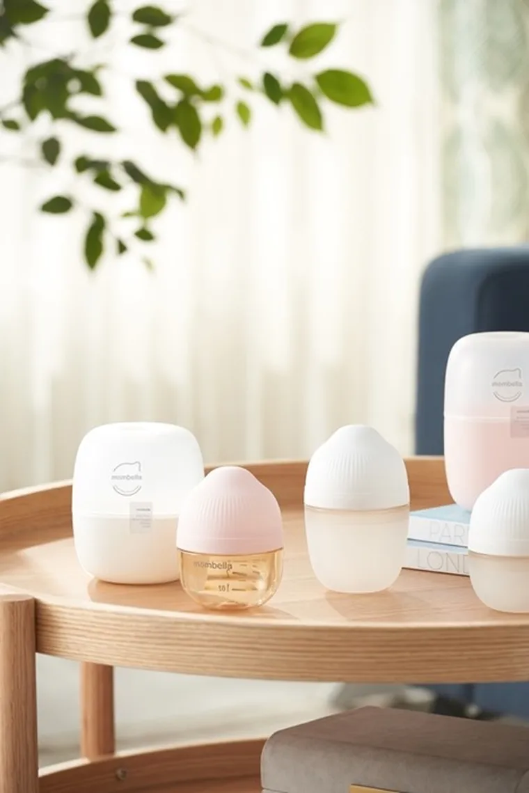 Mombella, butelka antykolkowa dla noworodka, PPSU, roze, 120 ml