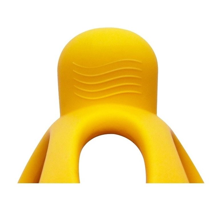 Mombella, kaczka, gryzak, yellow