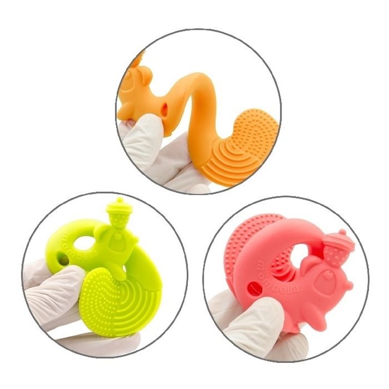 Mombella, Squirrel, gryzak, pomarańczowy