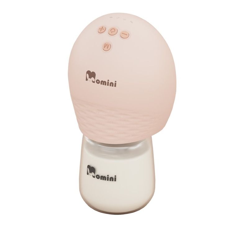 Momini, SippyPump Twin, elektroniczny laktator 4-fazowy, bezprzewodowy, podwójny, 2w1