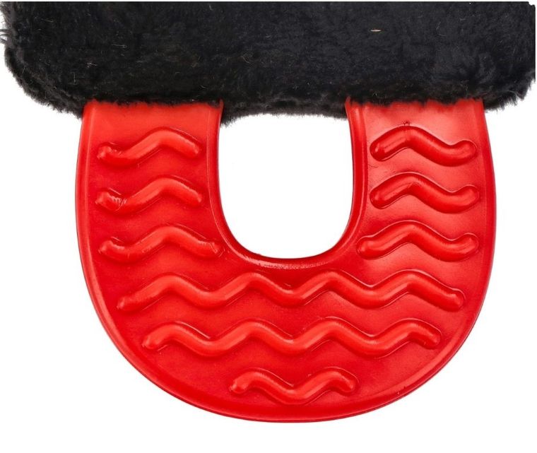 Mom's Care, Jamiś, kontrastowy piszczek z gryzakiem, zabawka sensoryczna