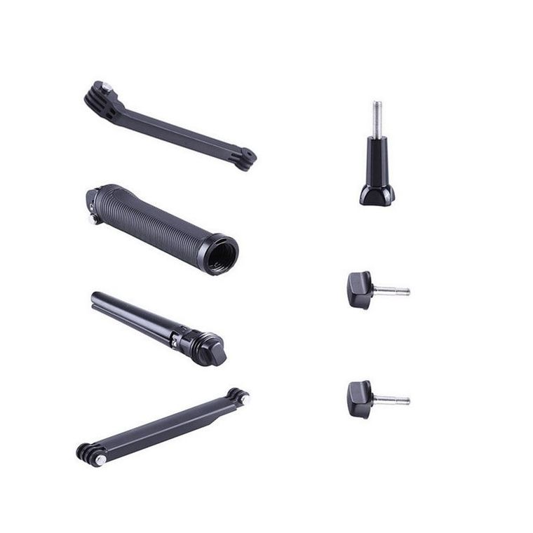 Monopod, statyw łamany do kamerki sportowej GoPro 3-Way, czarny