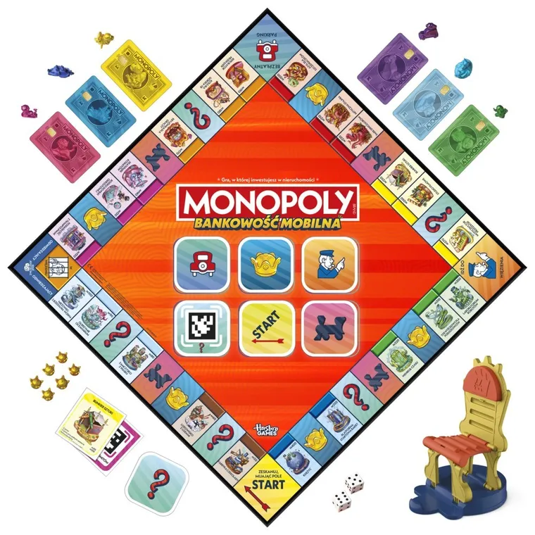 Monopoly, Bankowość mobilna, rodzinna gra ekonomiczna
