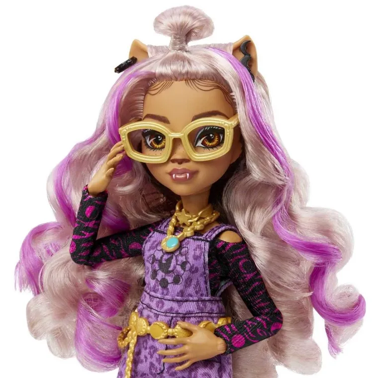 Monster High, Clawdeen Wolf, lalka podstawowa z akcesoriami
