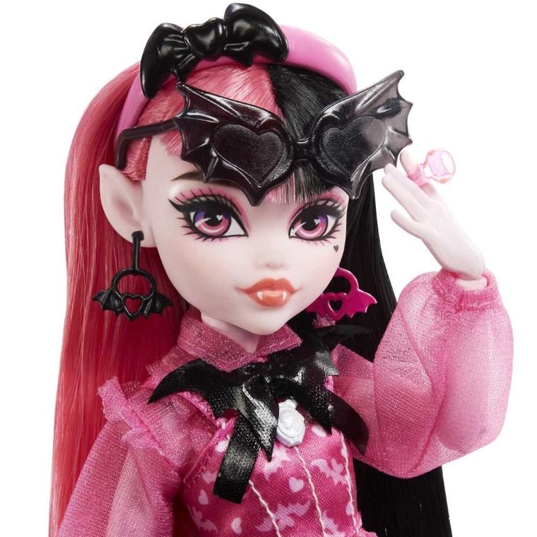 Monster High, Draculaura, lalka podstawowa z akcesoriami