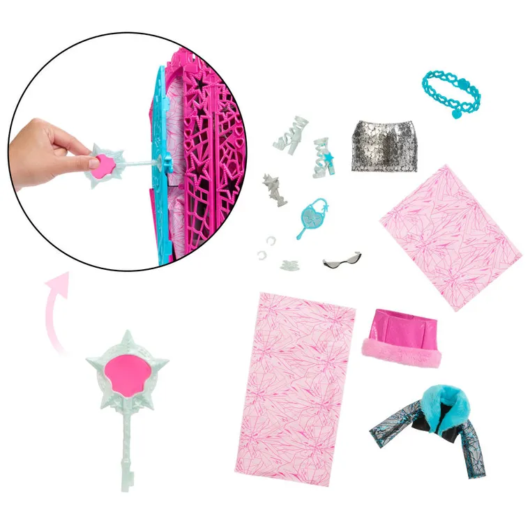 Monster High, Straszysekrety, Seria 6, lalka Catty Noir