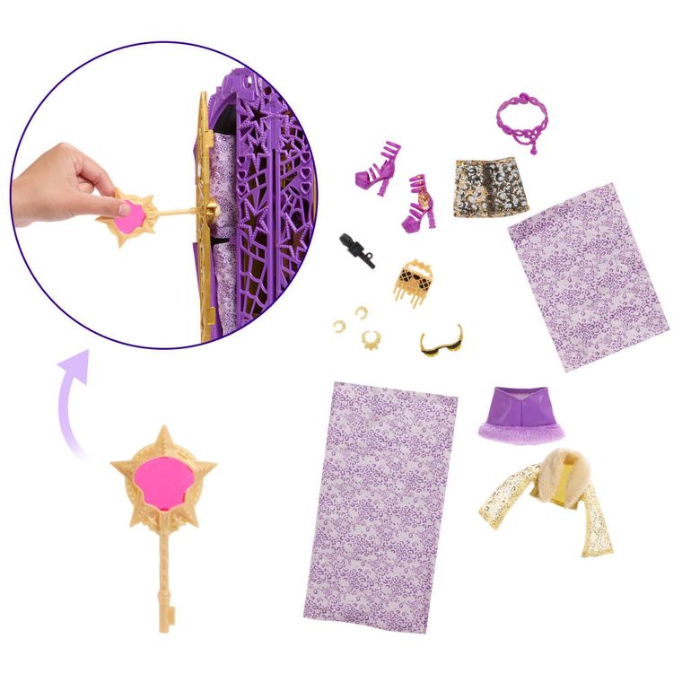 Monster High, Straszysekrety, Seria 6, lalka Clawdeen Wolf